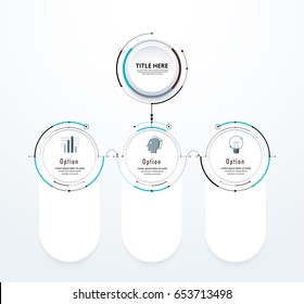 Infographic diagram template design simple design. include icon design. vector illustration.