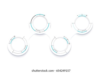 Infographic diagram template design simple design. include icon design. vector illustration.
