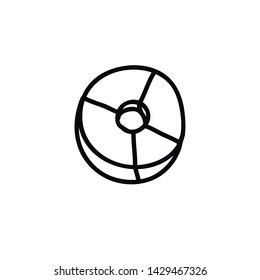 infographic doodle icon, vector illustration