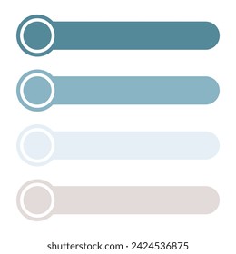 Diseño abstracto de elemento de infografía la plantilla de lista número cuatro. Diseño de diagrama de lista, vector de plantilla de elemento infográfico colorido. Diseño plano del vector para el cartel, tarjeta, papel pintado, cartel, banner