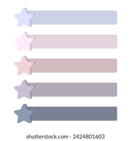Infographic element abstract design the number top five list template. List diagram layout, colorful infographic element template vector. Vector flat design for poster, card, wallpaper, poster, banner