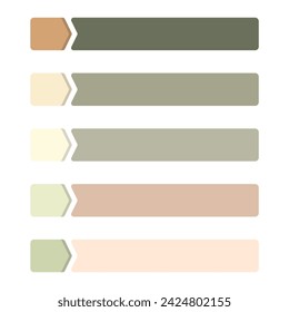 Infographic element abstract design the number top five list template. List diagram layout, colorful infographic element template vector. Vector flat design for poster, card, wallpaper, poster, banner