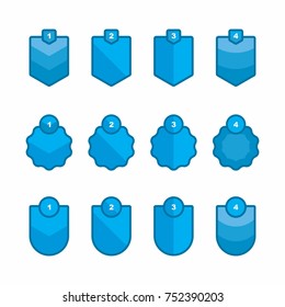 Infographic element badge.