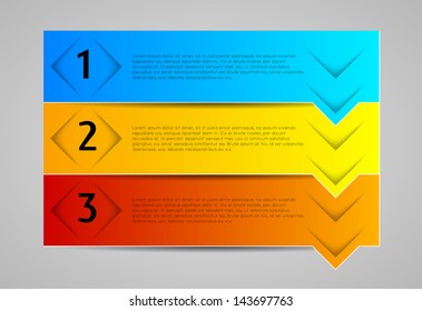 infographic element, banners