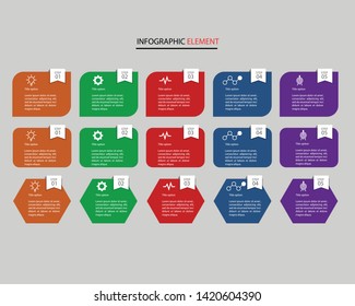 Infographic element design , background design , eps 10 format