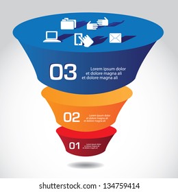 Infographic Element. EPS 8 vector, grouped for easy editing. No open shapes or paths.