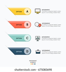 Infographic element and icons symbol on white background.illustratration