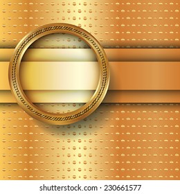 The infographic element on abstract metallic background