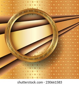 The infographic element on abstract metallic background