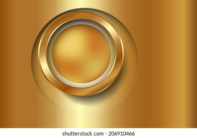 The infographic element on metallic background