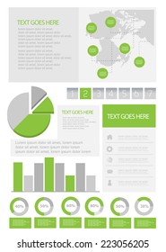 Info-graphic element set. vector