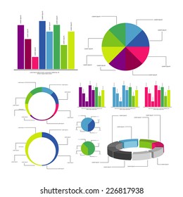 Infographic element set. vector