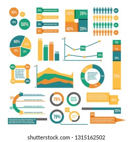 Infographic Element Template for presentation, educational media, annual report, management concept and web design. 