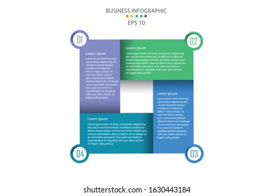 Infographic element vector , infographic template