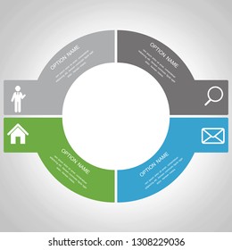 infographic element for website, finance and technology . Good for presentation vector eps 10