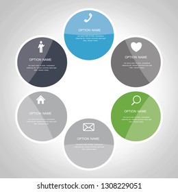 infographic element for website, finance and technology . Good for presentation vector eps 10