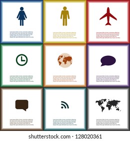 Infographic elements