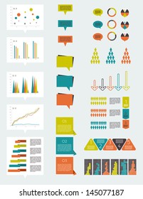 Infographic elements.