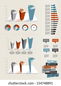 Infographic elements.