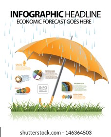 Infographic Elements background template. EPS 10 vector, grouped for easy editing. No open shapes or paths.