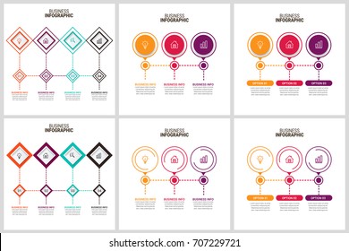 Infographic elements bundle