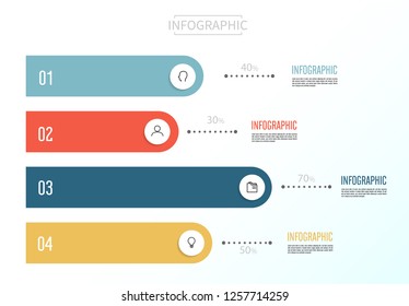 Infographic Elements. Business concept timeline. Infograph template.