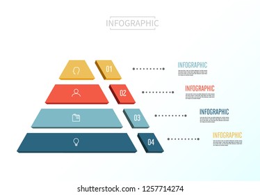 Infographic Elements. Business concept timeline. Infograph template.