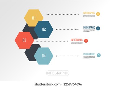 Infographic Elements. Business concept timeline. Infograph template.