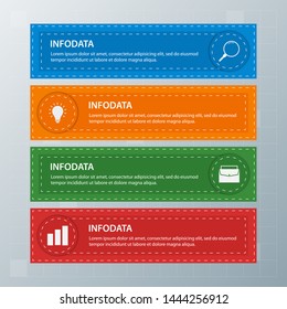 Infographic elements. Business concept timeline. Modern infograph template. Can use for workflow layout, diagram, banner, webdesign, presentation. Vector illustration.