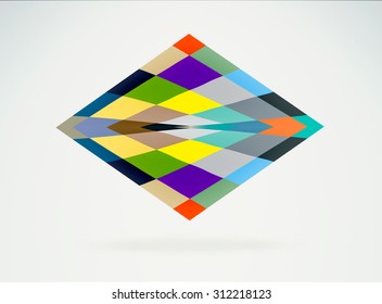 Infographic elements business illustration in flat design style