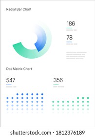 Infographic elements for business layout, presentation template, flyer, leaflet and corporate report. UI and UX Kit with big data visualization.