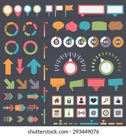 Infographic elements collection, EPS10