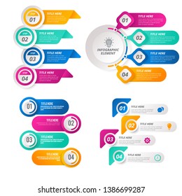 Infographic elements collection.Vector modern design