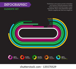 Infographic Elements and Concept. Vector