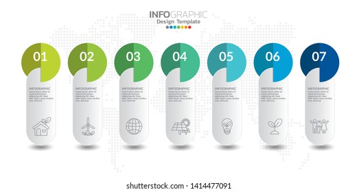 Infographic elements for content, diagram, flowchart, steps, parts, timeline, workflow, chart. 
