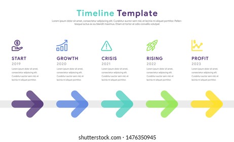 Infographic elements for content, diagram, flowchart, steps, parts, timeline, workflow, chart with five options. Vector illustration