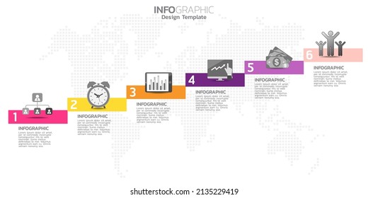 Infographic elements for content, diagram, flowchart, steps, parts, timeline, workflow, chart. 
