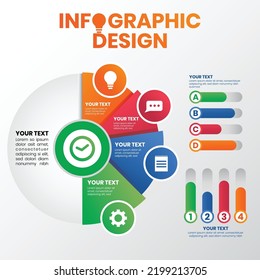 infographic elements data visualization template vector design. Can be used for steps, options, business processes, workflows, diagrams, concept flowcharts, timelines, marketing icons, info graphics.