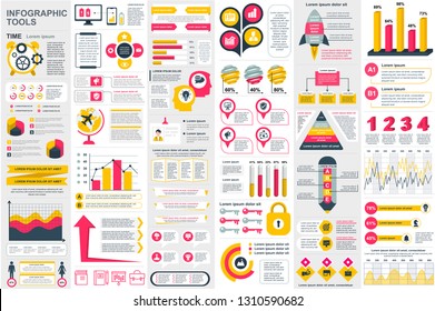 Infographic elements data visualization vector design template. Can be used for steps, options, business processes, workflow, diagram, flowchart concept, timeline, marketing icons, info graphics.