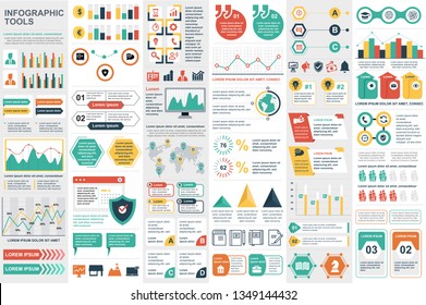 Infographic elements data visualization vector design template. Can be used for steps, options, business processes, workflow, diagram, flowchart concept, timeline, marketing icons, info graphics.