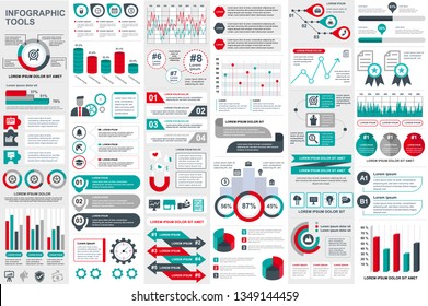 Infographic elements data visualization vector design template. Can be used for steps, options, business processes, workflow, diagram, flowchart concept, timeline, marketing icons, info graphics.