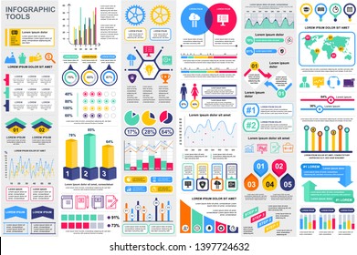 Infographic Elements Data Visualization Vector Design Stock Vector ...