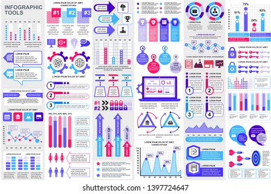 Infographic elements data visualization vector design template. Can be used for steps, options, business processes, workflow, diagram, flowchart concept, timeline, marketing icons, info graphics.