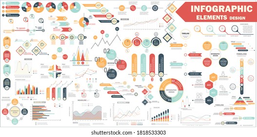 Infographic elements data visualization vector design template. Can be used for steps, options, business processes, workflow, diagram, flowchart concept