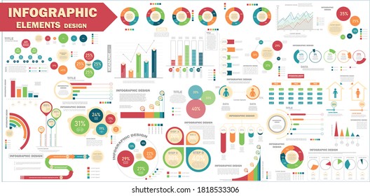 Infographic elements data visualization vector design template. Can be used for steps, options, business processes, workflow, diagram, flowchart concept