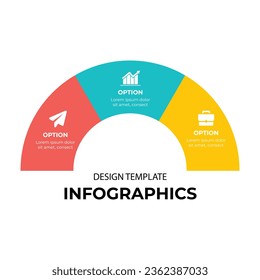 Infographic elements design.  presentation template design. vector.