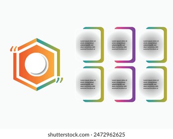 Infographic elements design template, business concept with 4 steps or options, can be used for workflow layout, diagram, annual report, web design.Creative banner, ten