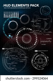 Infographic elements. futuristic user interface HUD UI UX. Abstract background with connecting dots and lines. Connection structure. Vector science background. Business abstract Vector illustration
