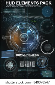 Infographic elements. futuristic user interface HUD UI UX. Abstract background with connecting dots and lines. Connection structure. Vector science background. Business abstract Vector illustration