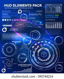 Infographic elements. futuristic user interface HUD UI UX. Abstract background with connecting dots and lines. Connection structure. Vector science background. Business abstract Vector illustration
